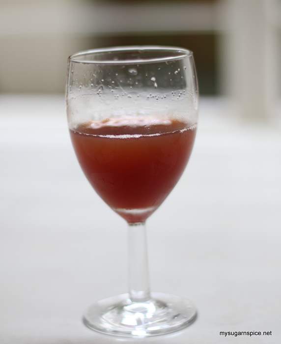 Nutmeg syrup